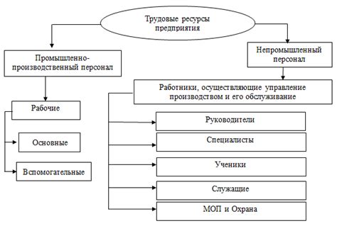 Ключевые характеристики трудовых ресурсов