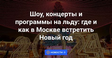 Концерты и шоу-программы на Новый год в ТЦ Хорошо