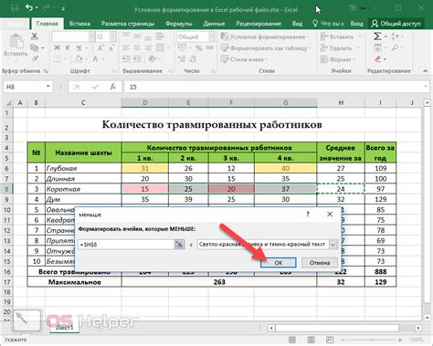 Копирование условного форматирования в Excel: основные принципы