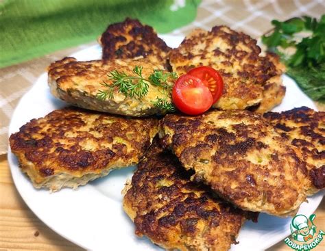 Котлеты из индейки с овощами