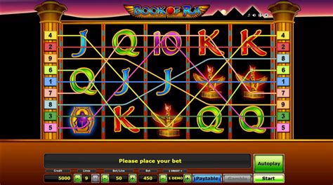 Краткий обзор игры Book of Ra