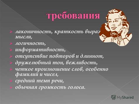 Краткость и информативность