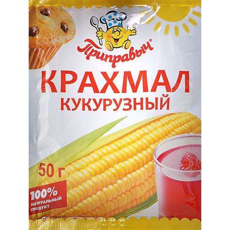 Кукурузный крахмал в десертах