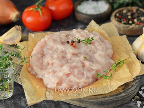 Куриной фарш в блендере: быстрый рецепт