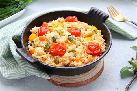 Кускус с овощами