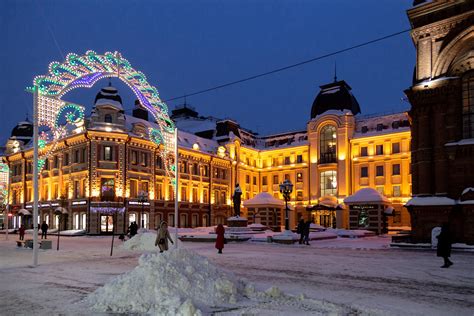 Лучшие места Казани для посещения зимой