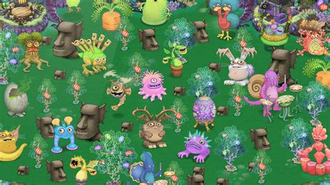 Лучшие растительные монстры в My Singing Monsters