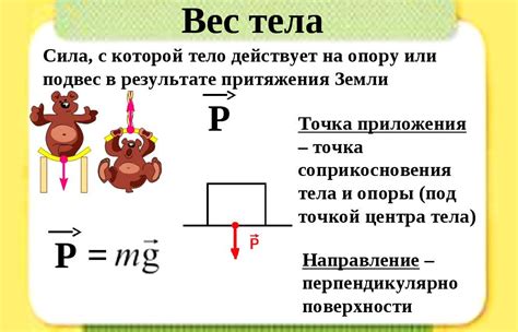 Масса и вес: