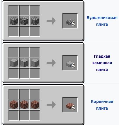 Материалы для создания стойки в Майнкрафт