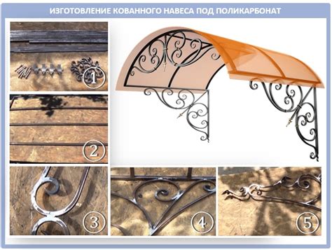 Материалы и инструменты для изготовления козырька из поликарбоната