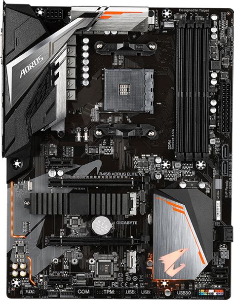 Материнская плата Gigabyte B450