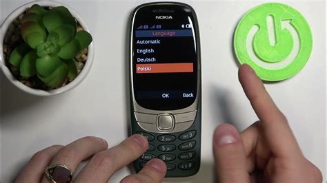 Меню языка в Nokia 6310: где найти и как настроить