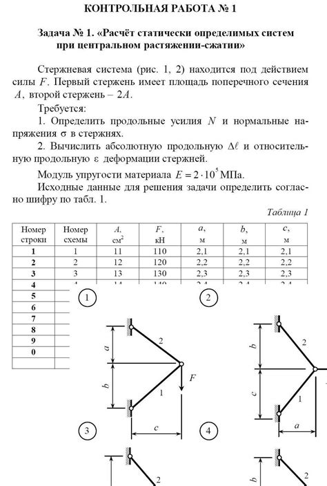 Методы надежности сечения в сопромате