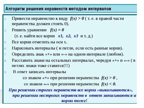 Методы удаления интервалов