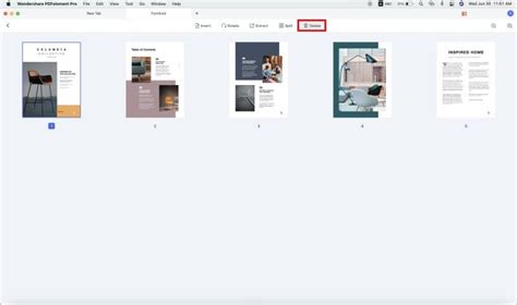 Методы удаления страницы из PDF на Mac