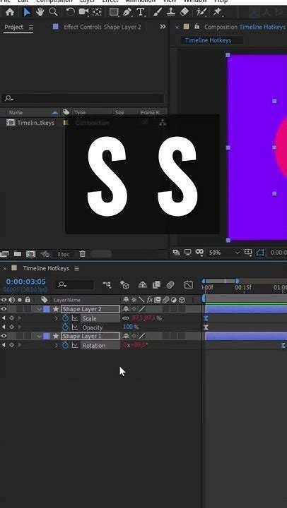 Методы улучшения работы с ключами в After Effects