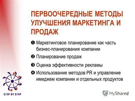 Методы улучшения эффективности WDS