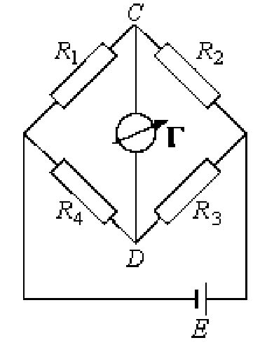 Метод измерения сопротивления с помощью мостовой схемы