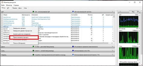 Метод 1: Использование системного монитора ресурсов