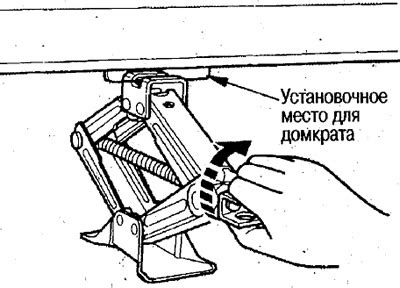 Метод 4: Использование домкрата