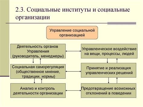 Мировые организации и институты