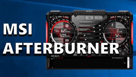 Мониторинг и настройка температуры видеокарты в MSI Afterburner для CS GO