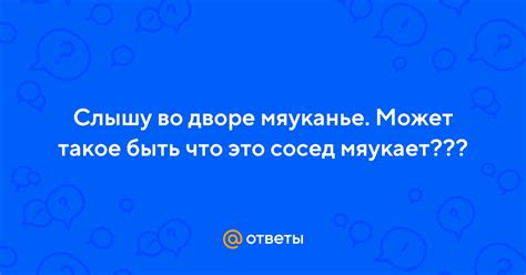 Мяуканье может служить сигналом голода, неудовлетворенности или желания играть