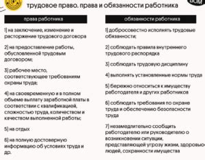 Надежное законодательство: гарантии и права работника