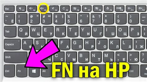 Найдите клавишу Fn