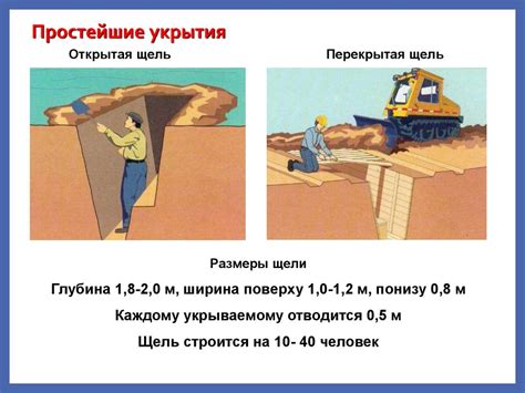 Найдите укрытие или защитное сооружение