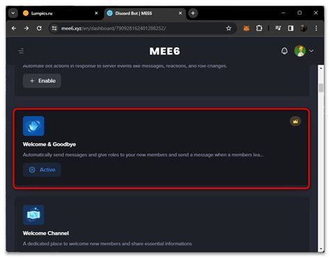 Настройка автоматической выдачи роли в Discord с помощью MEE6