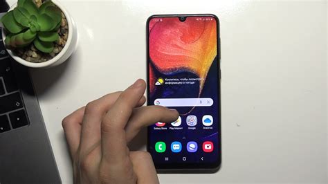 Настройка времени на Samsung Galaxy A53