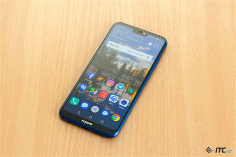 Настройка интервала между клавишами на Huawei P20 Lite