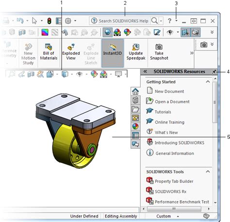 Настройка интерфейса SolidWorks для удобной работы