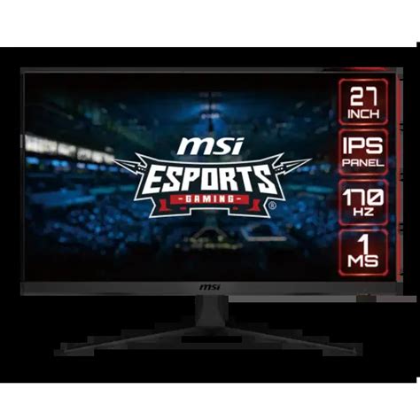 Настройка монитора MSI G2712