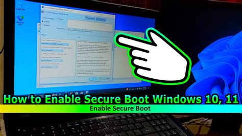 Настройка параметров Secure Boot