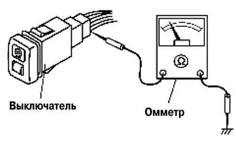 Настройка переключателя на панели приборов