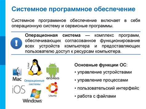 Настройка программного обеспечения на компьютере