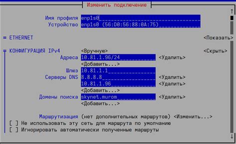 Настройка сервера и установка необходимых пакетов