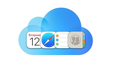 Настройка синхронизации контактов и календарей в iCloud