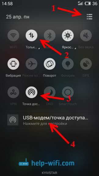 Настройка функции вызовов по Wi-Fi на Android