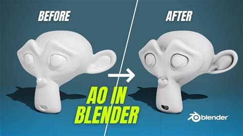 Настройка Ambient Occlusion в Blender