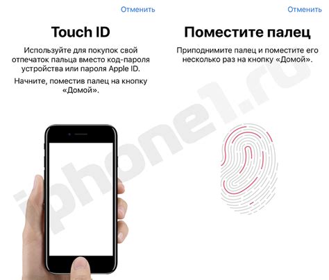 Настройка Touch ID и Face ID