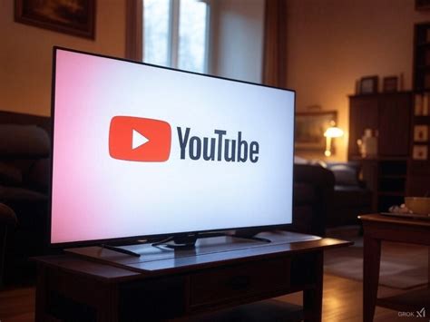 Настройте телевизор для просмотра контента YouTube