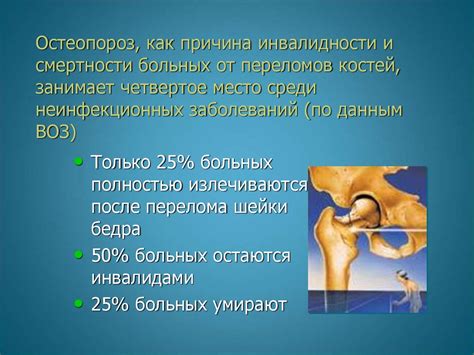 Невидимая опасность: остеопороз и его последствия