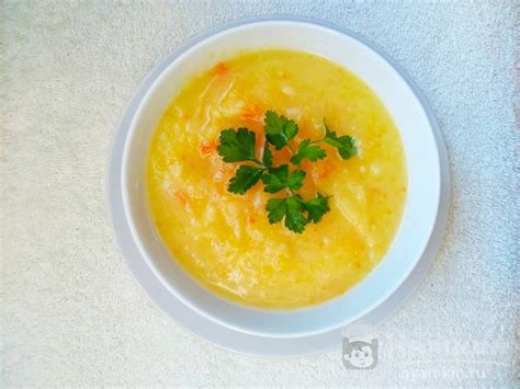 Нежное пюре из моркови для завтрака