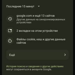 Необходимость регулярной очистки истории Chrome