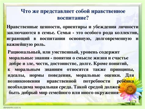 Нравственные ценности и убеждения