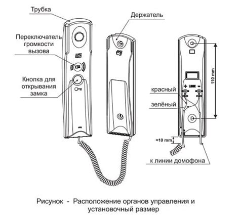 Нужен отвертка, клеммы и трубка домофона