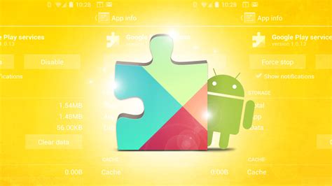 Обновление Google Play Services